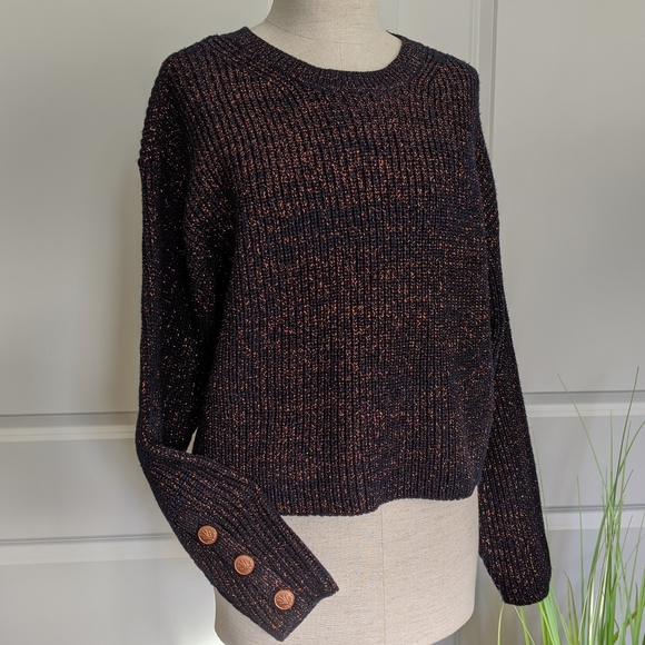 rag and bone metallic sweater